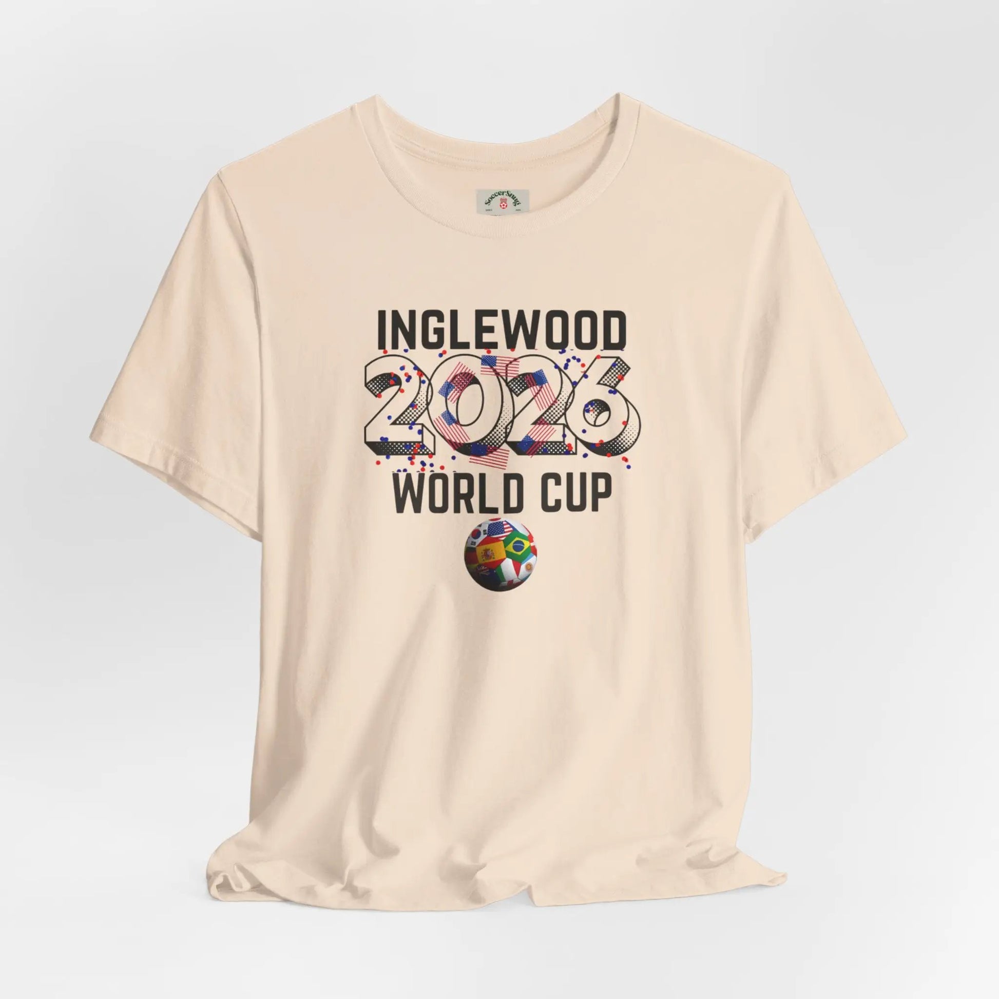 Inglewood World Cup 2026 Host Unisex Cotton Crew Tee by Printify
