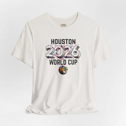 Houston World Cup 2026 Host Unisex Cotton Crew Tee by Printify