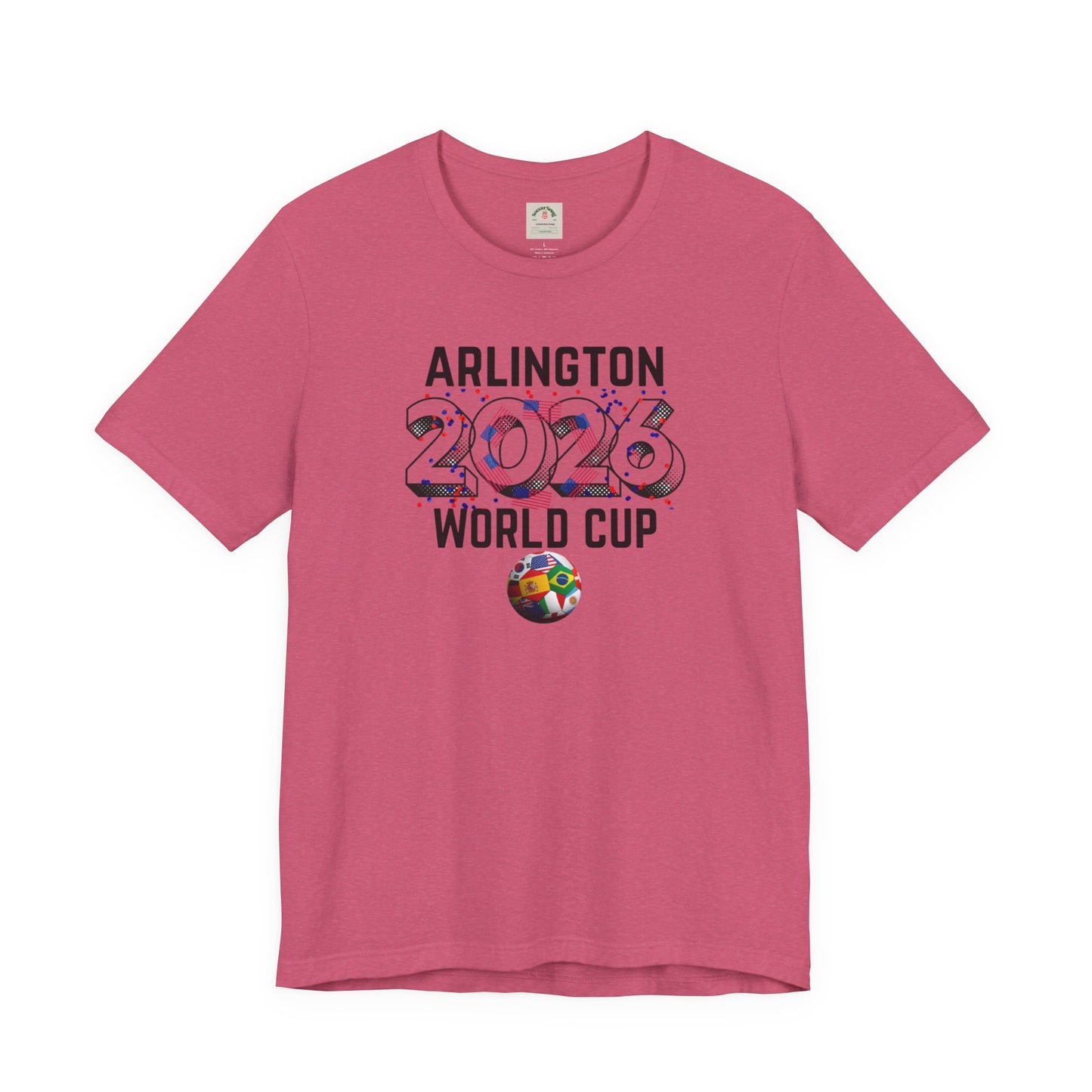 Arlington 2026 World Cup Soccer Tee — Commemorative Fan T‑Shirt