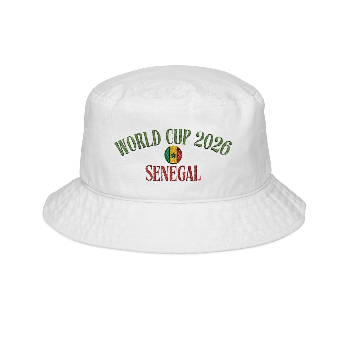 Senegal World Cup 2026 Embroidered Bucket Hat by Printify