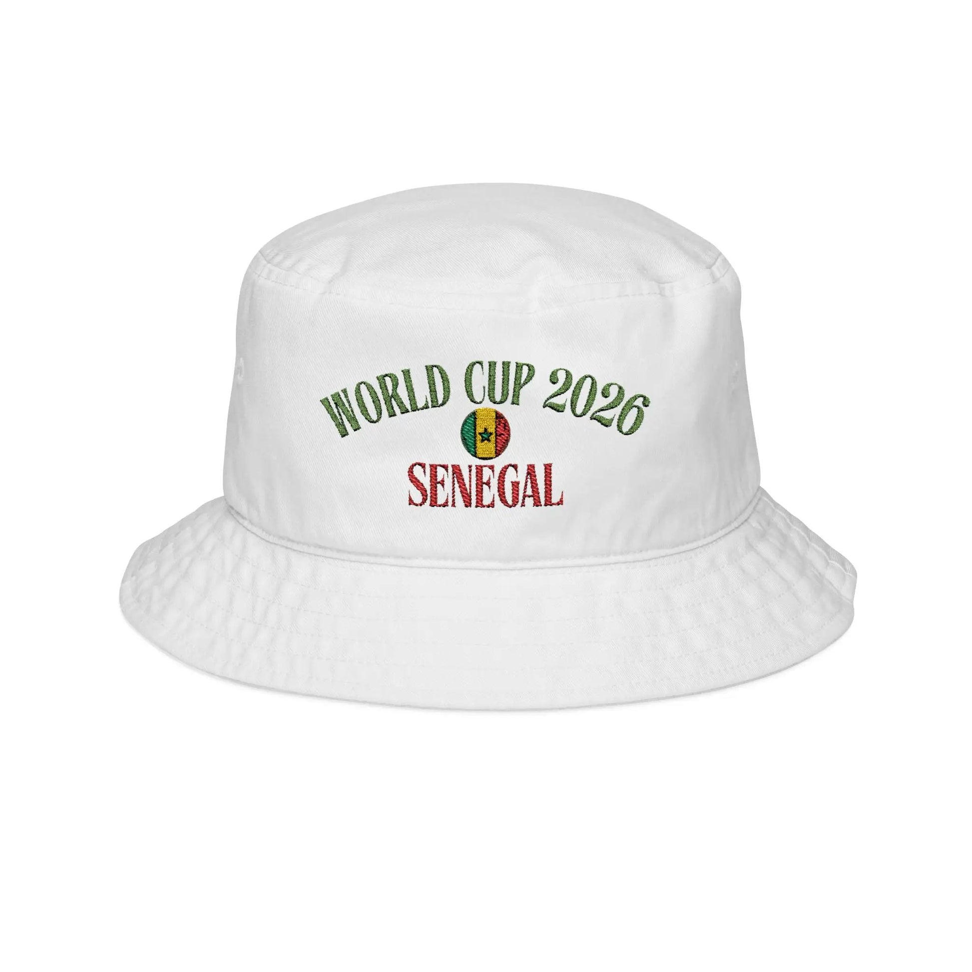 Senegal World Cup 2026 Embroidered Bucket Hat by Printify