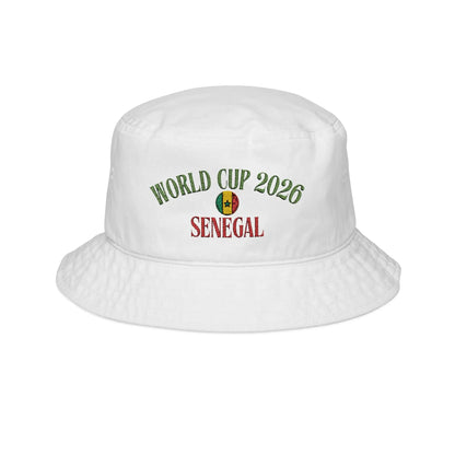 Senegal World Cup 2026 Embroidered Bucket Hat by Printify