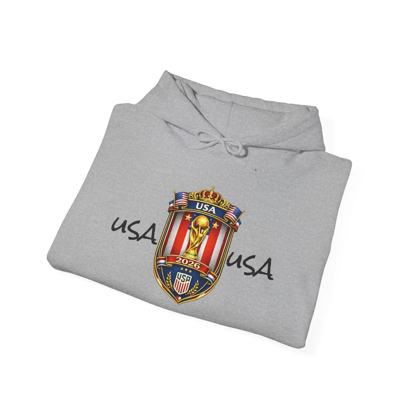 USA World Cup 2026 Hooded Sweatshirt by Printify