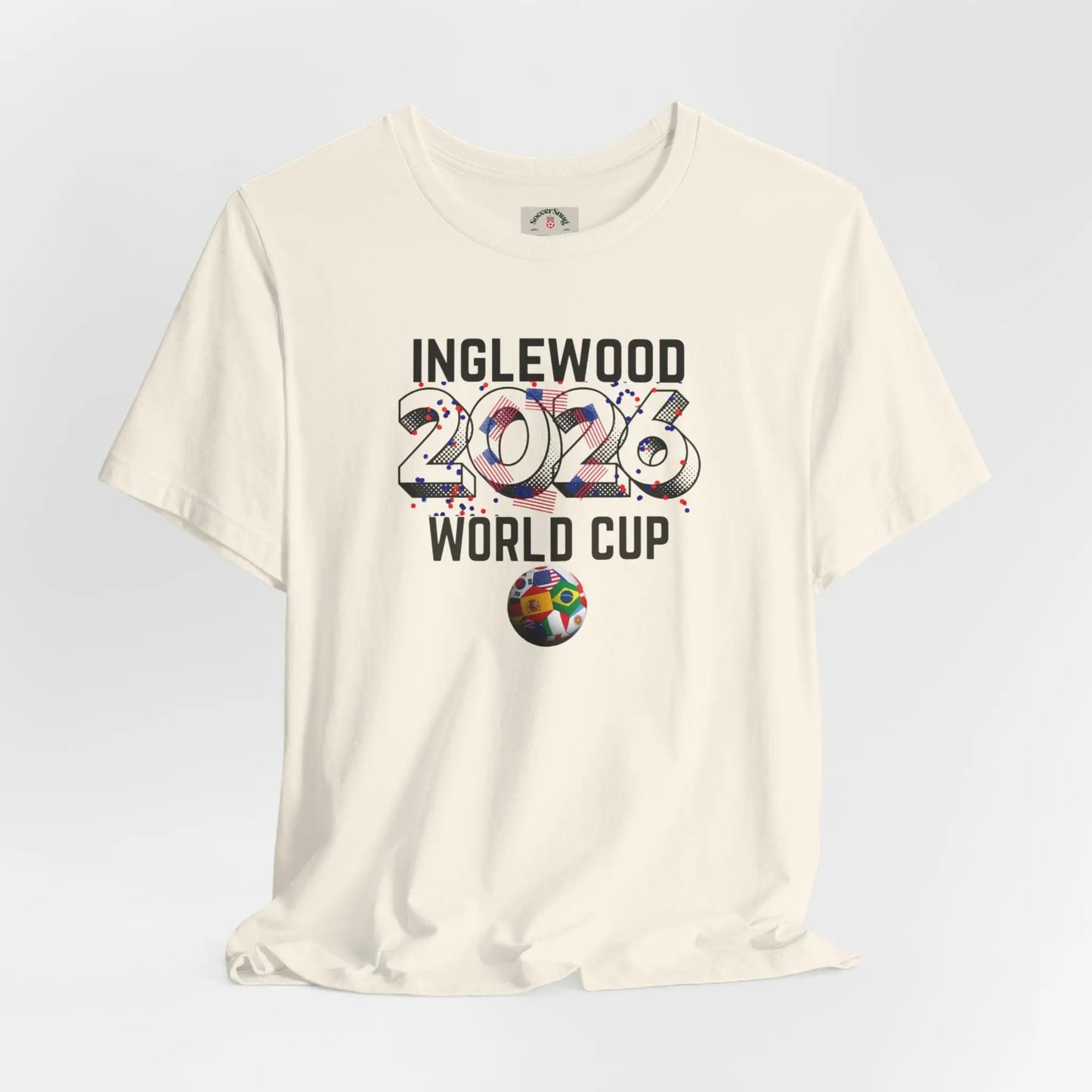 Inglewood World Cup 2026 Host Unisex Cotton Crew Tee by Printify