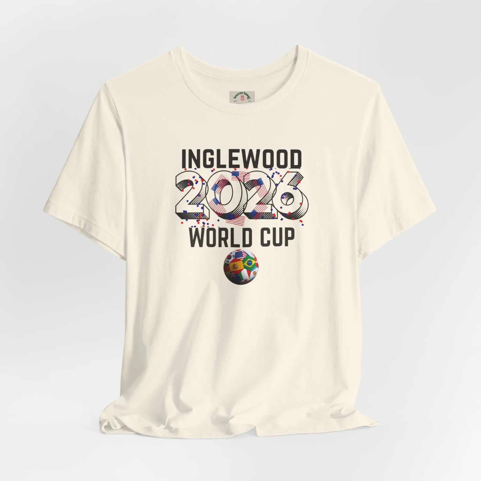 Inglewood World Cup 2026 Host Unisex Cotton Crew Tee by Printify