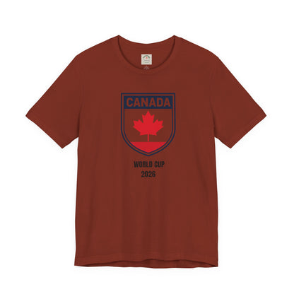 Canada World Cup 2026 Unisex Cotton Crew Tee