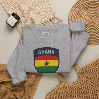 Ghana World Cup 2026 Unisex Heavy Blend Crewneck Sweatshirt by Printify