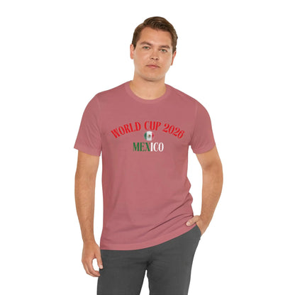 Mexico World Cup 2026 Unisex Jersey Short Sleeve Tee by Printify