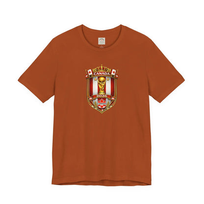 Canada World Cup 2026 Unisex Cotton Crew Soccer Fan Tee by Printify