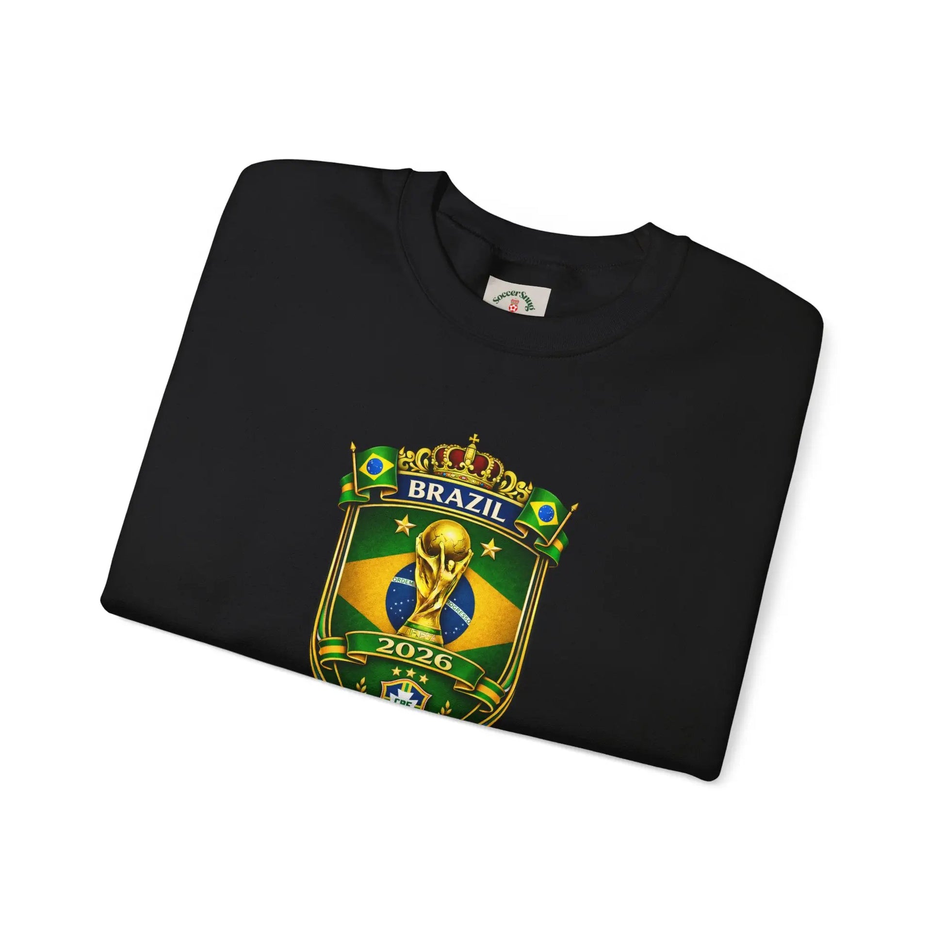 Brazil World Cup 2026 Crewneck Sweatshirt by Printify