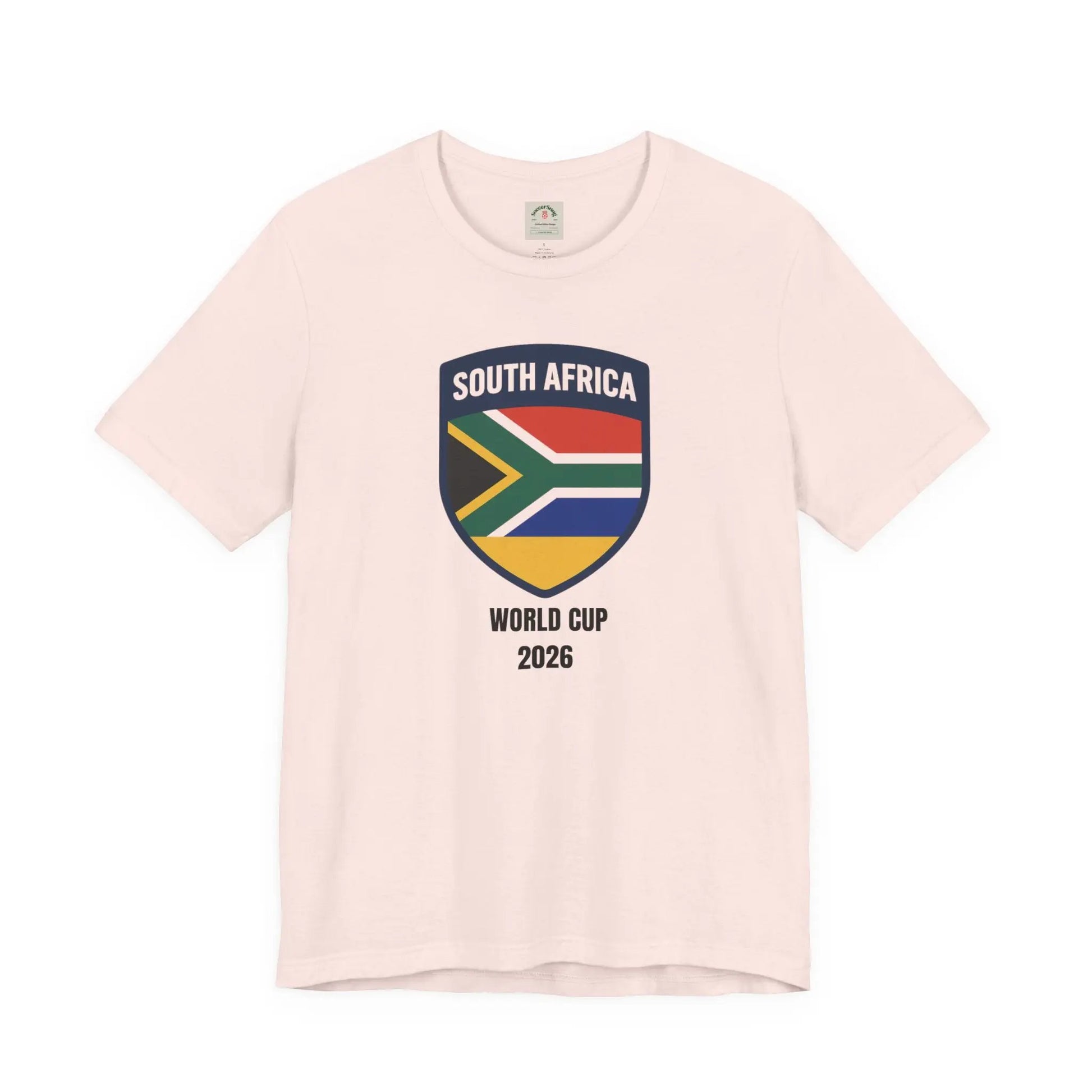 South Africa World Cup 2026 Unisex Cotton Crew Tee by Printify