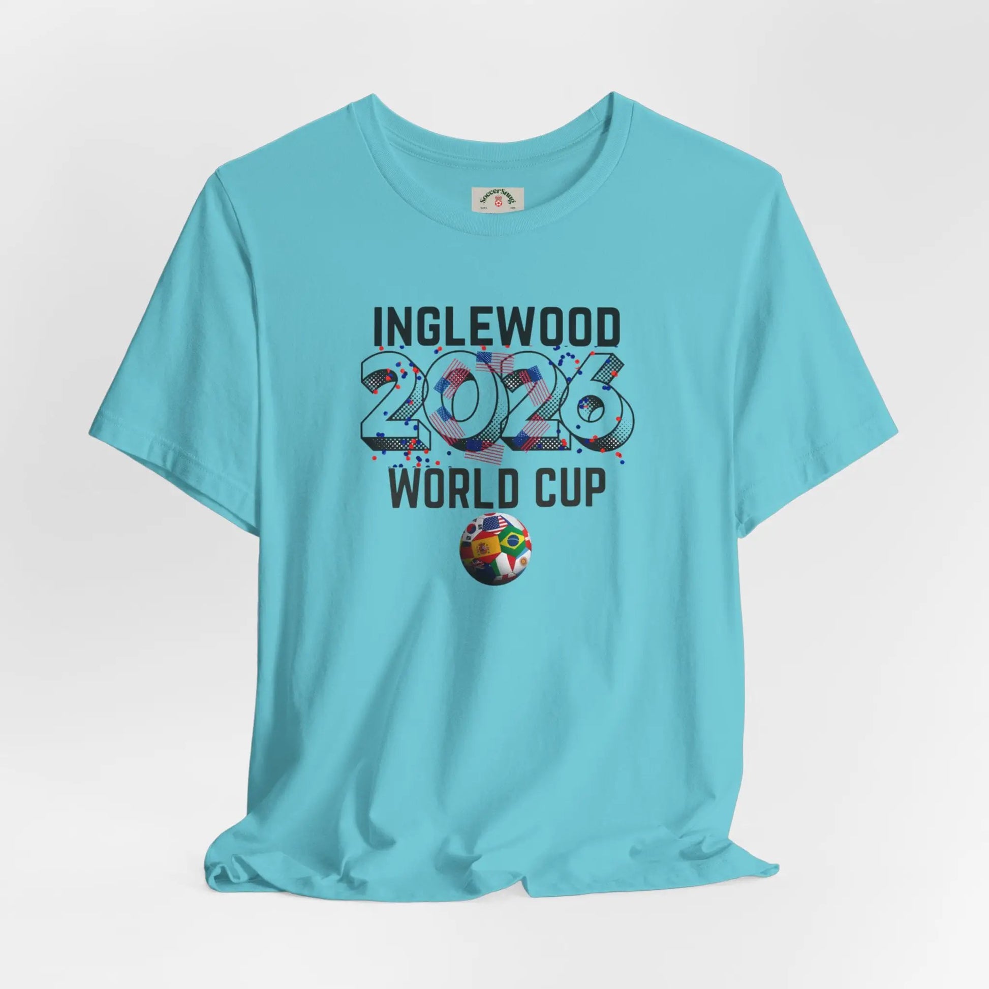 Inglewood World Cup 2026 Host Unisex Cotton Crew Tee by Printify