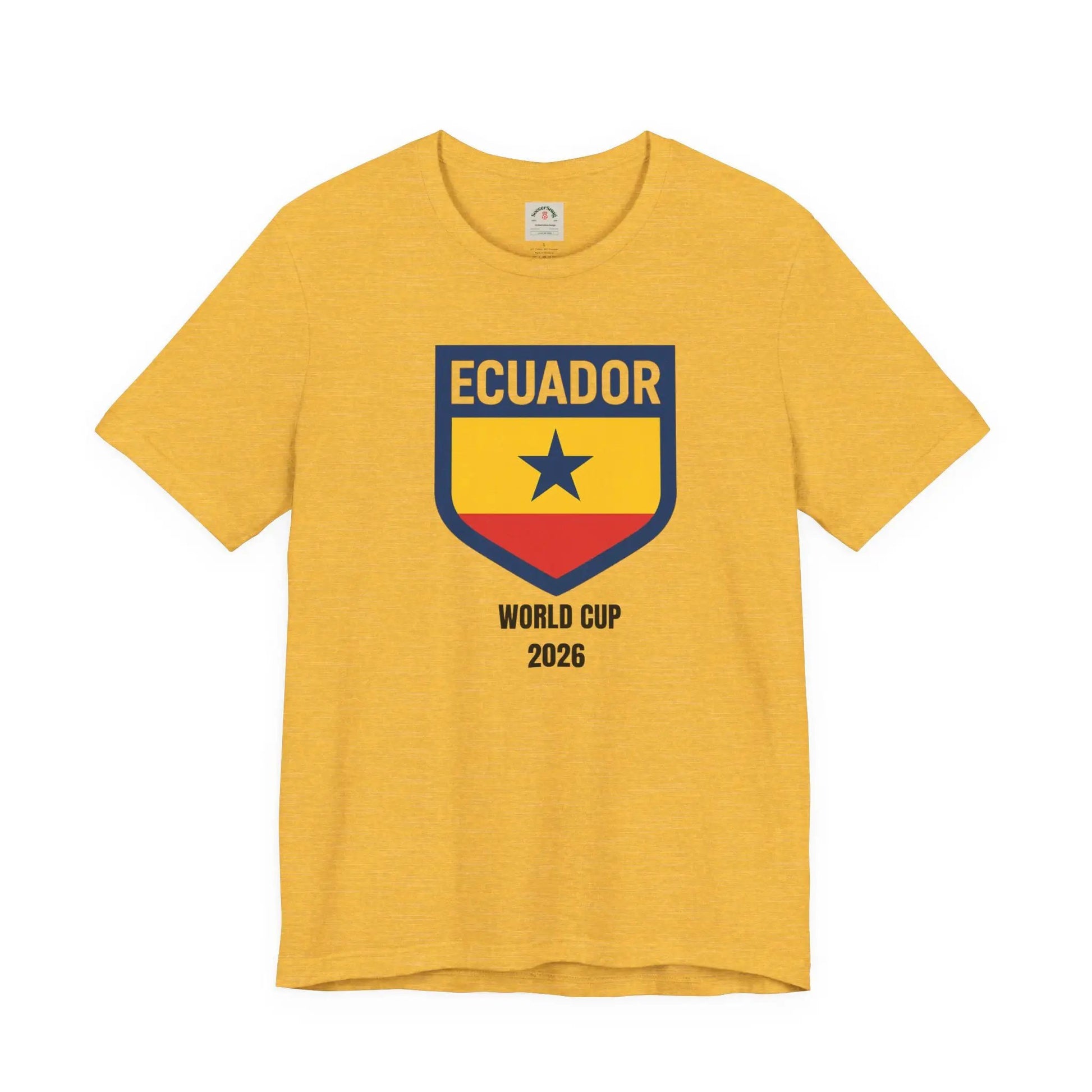 Ecuador World Cup 2026 Unisex Cotton Crew Tee by Printify
