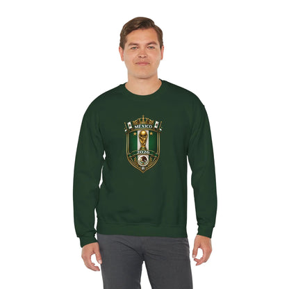 Mexico World Cup 2026 Crewneck Sweatshirt by Printify