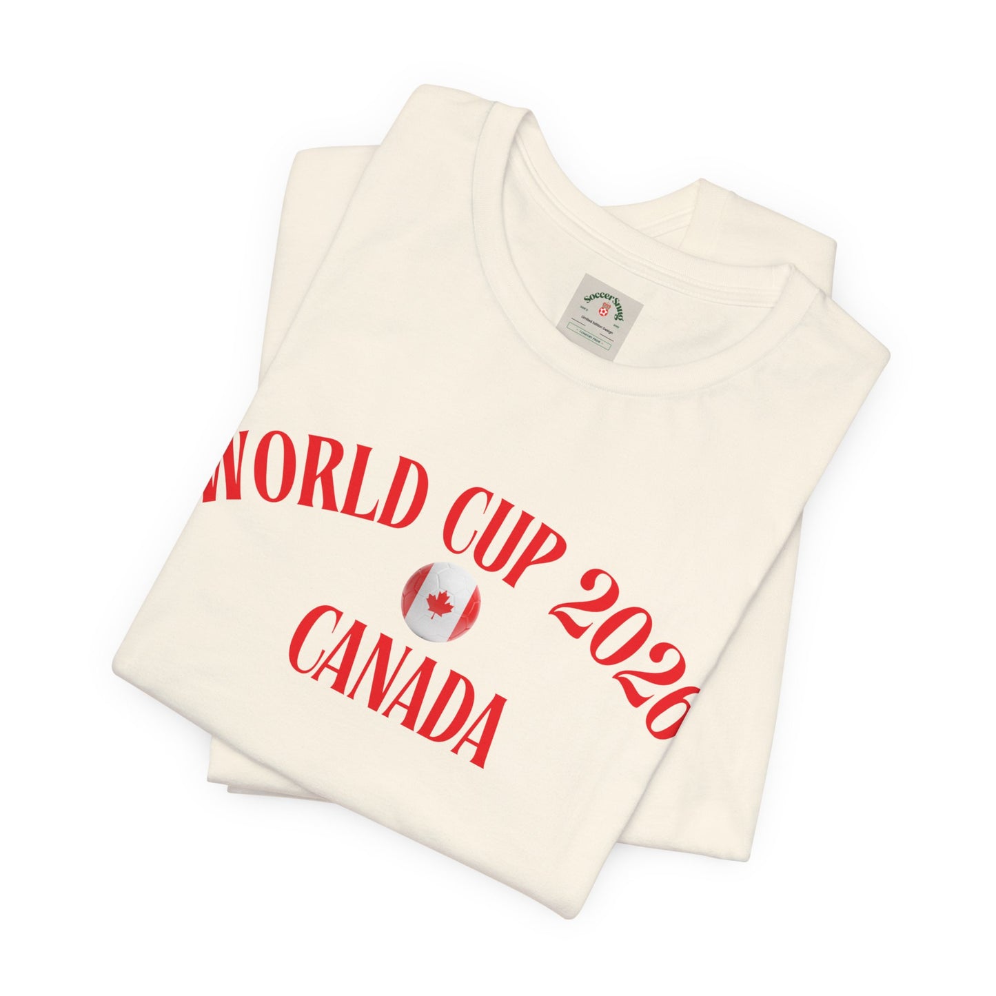 World Cup 2026 Canada T-Shirt — Canadian Soccer Fan Tee