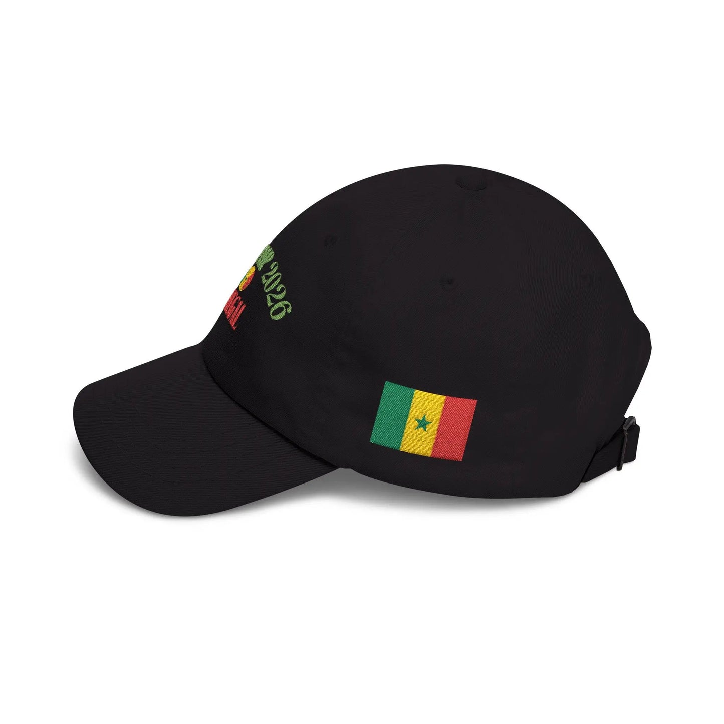 Senegal World Cup 2022 Dad Cap — Embroidered Football Fan Hat by Printify
