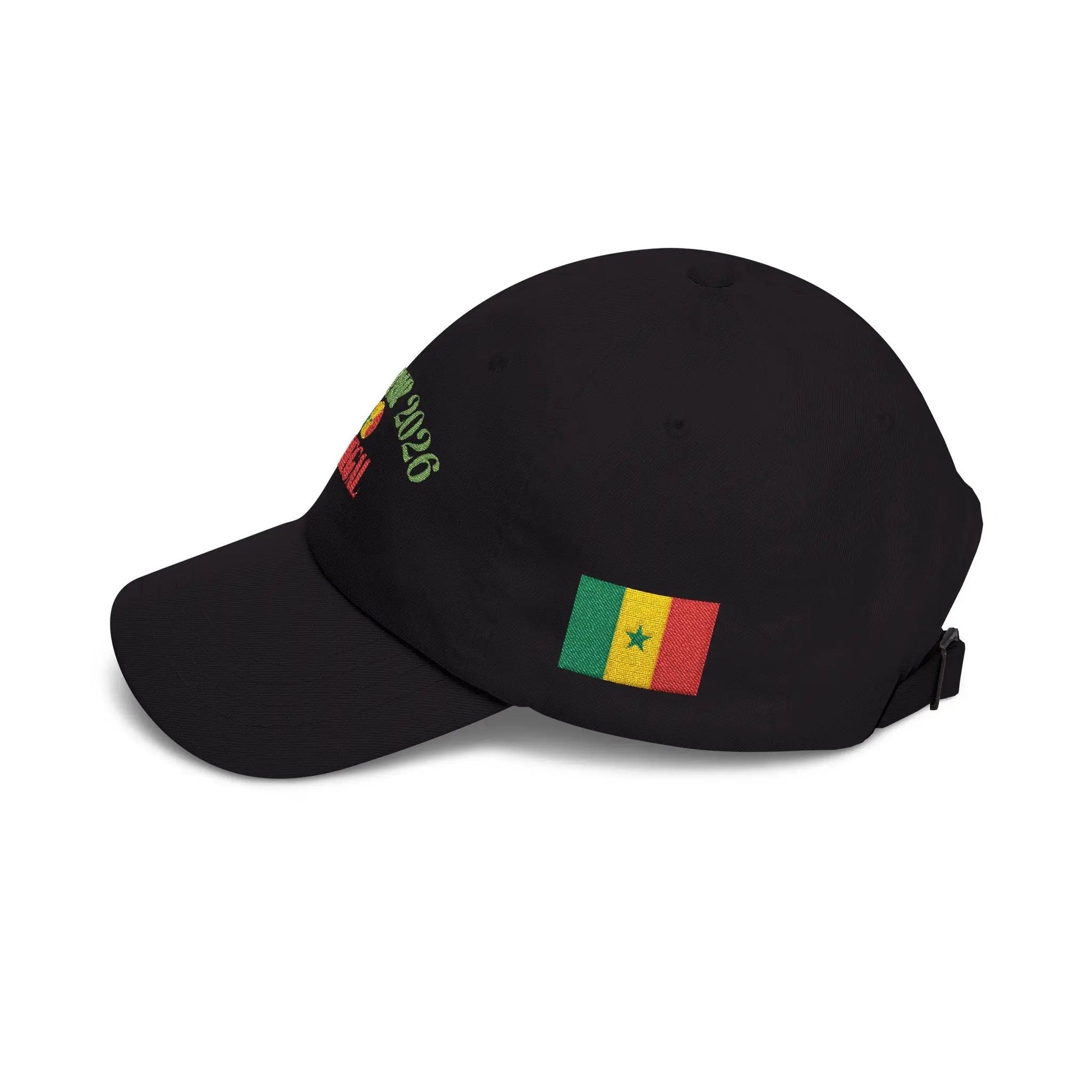 Senegal World Cup 2022 Dad Cap — Embroidered Football Fan Hat by Printify