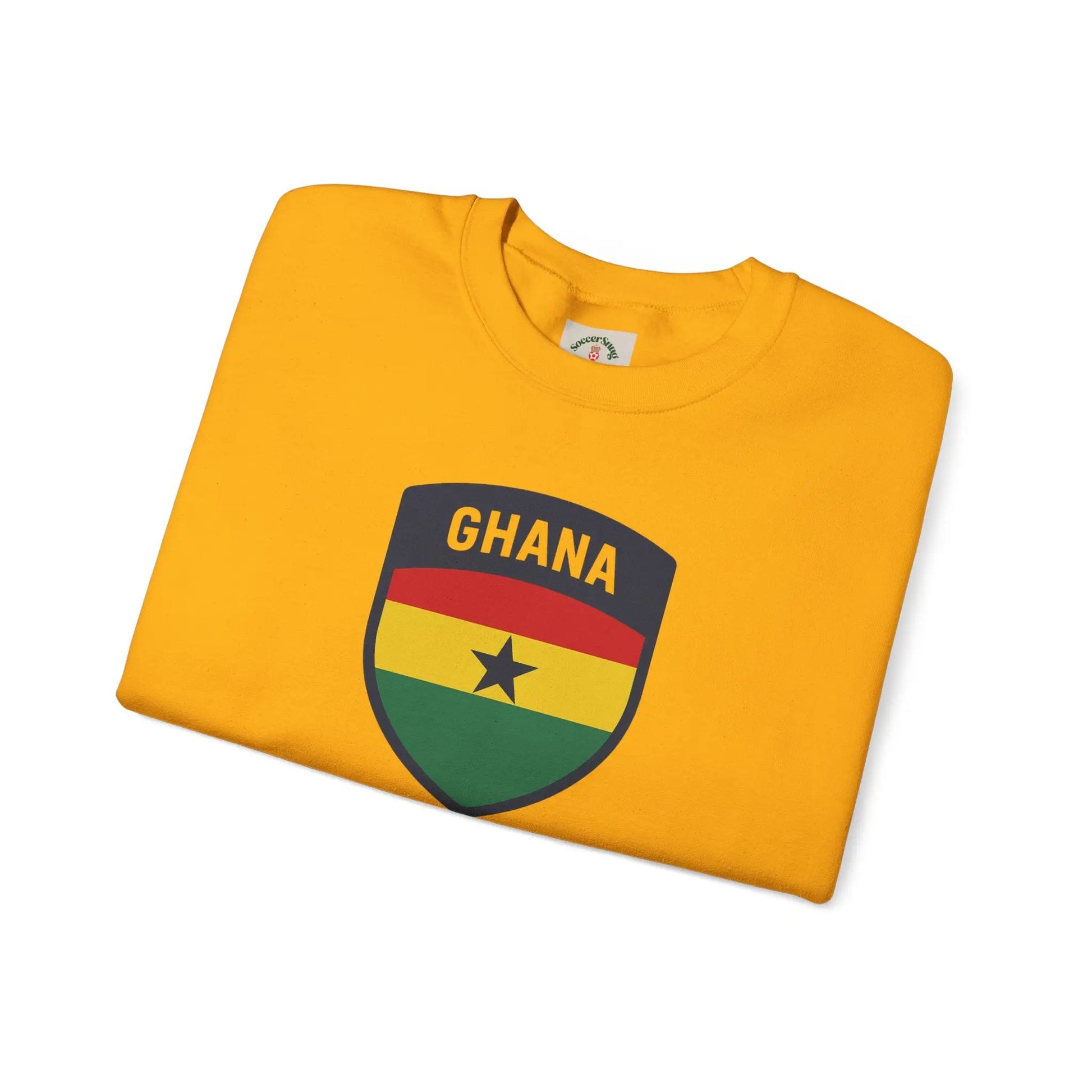 Ghana World Cup 2026 Unisex Heavy Blend Crewneck Sweatshirt by Printify