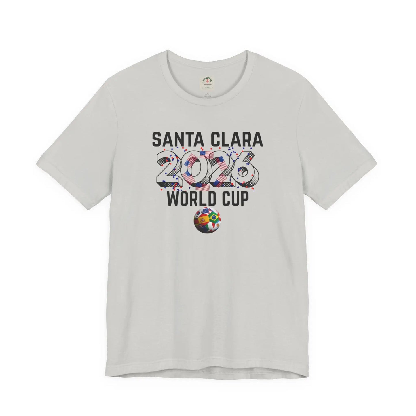Santa Clare World Cup 2026 Unisex Cotton Crew Tee by Printify