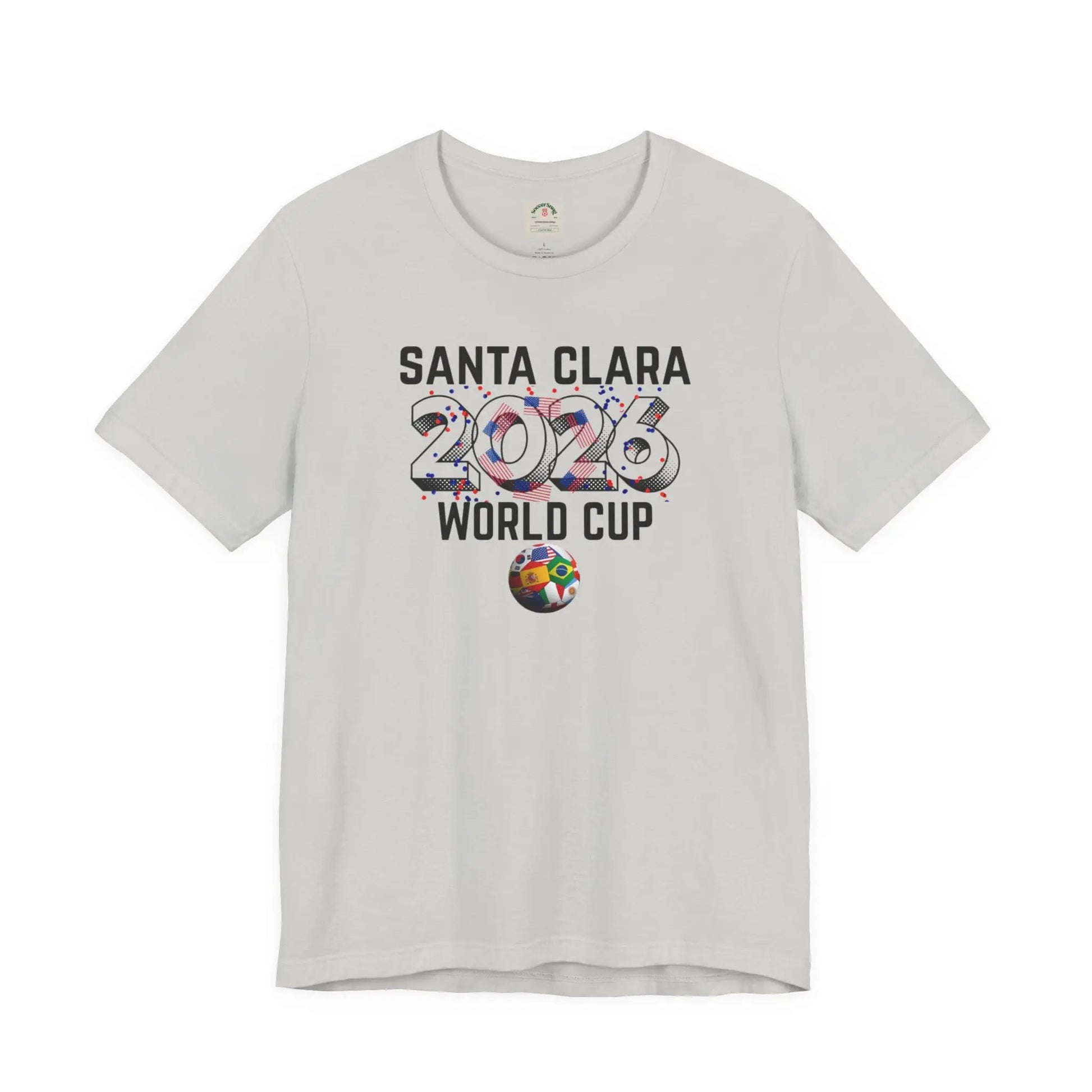 Santa Clare World Cup 2026 Unisex Cotton Crew Tee by Printify
