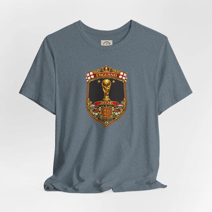 England World Cup 2026 Unisex Cotton Crew Tee by Printify
