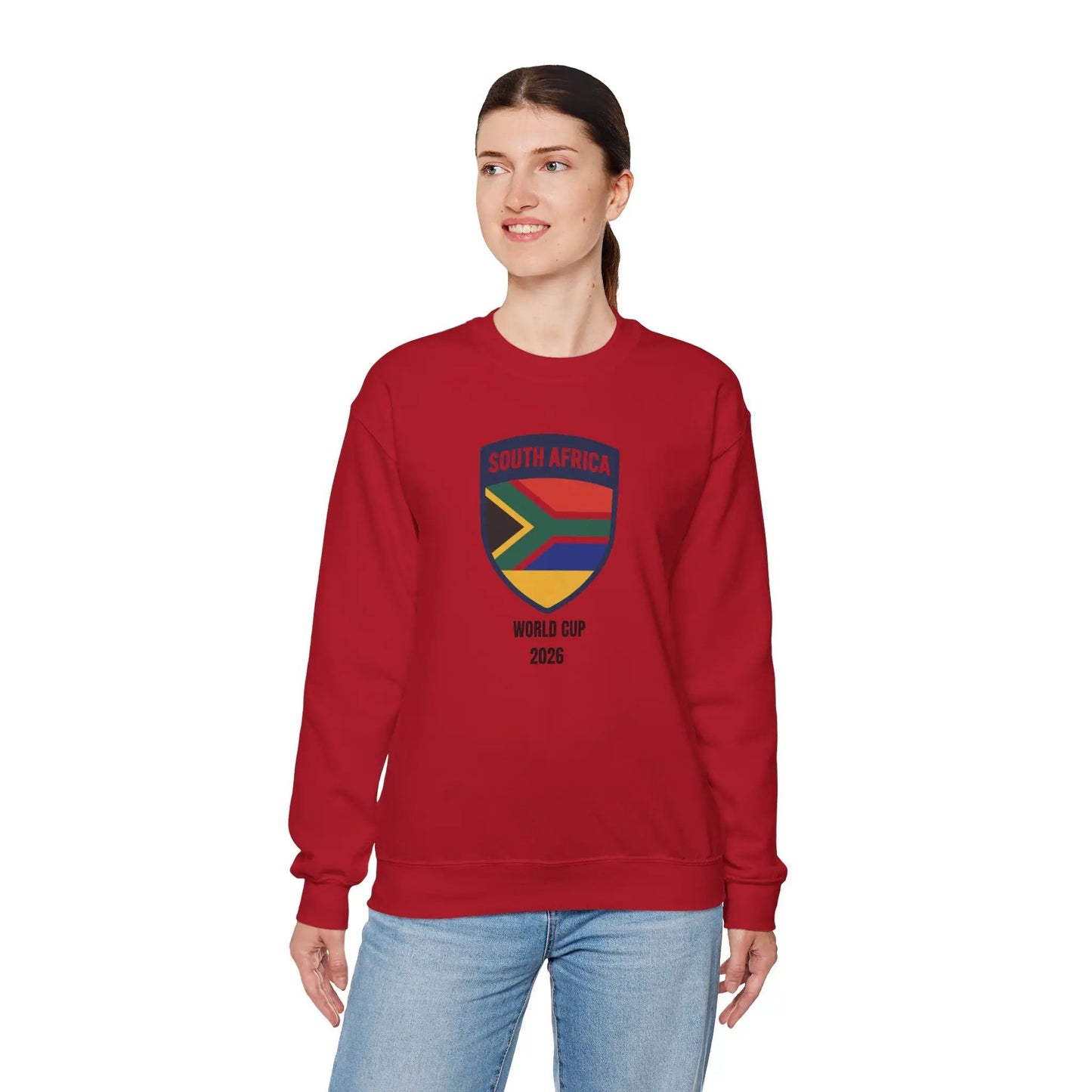 South Africa World Cup 2026 Unisex Heavy Blend™ Crewneck Sweatshirt by Printify