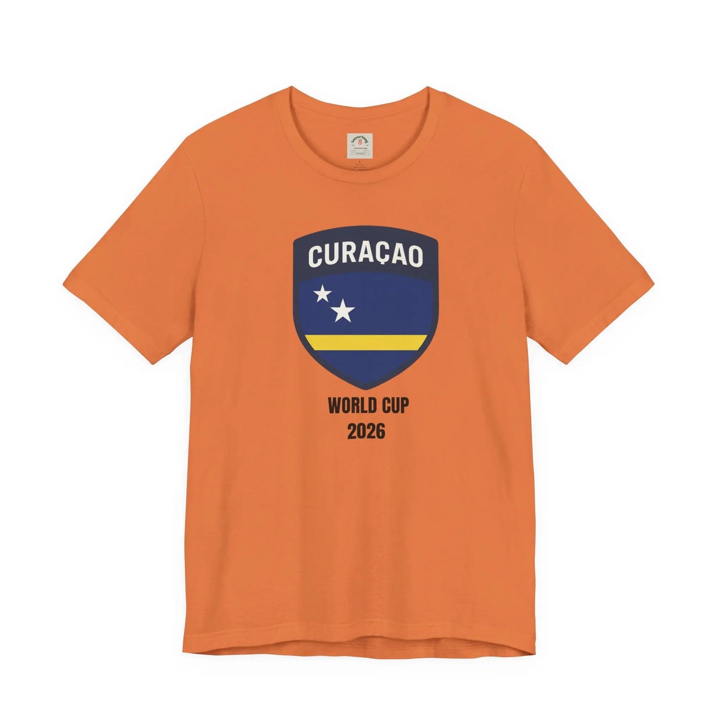 Curaçao World Cup 2026 Unisex Cotton Crew Tee by Printify