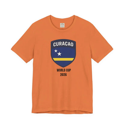 Curaçao World Cup 2026 Unisex Cotton Crew Tee by Printify