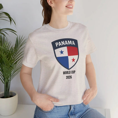 Panama World Cup 2026 Unisex Cotton Crew Tee by Printify