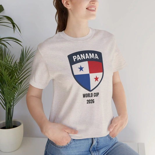 Panama World Cup 2026 Unisex Cotton Crew Tee by Printify