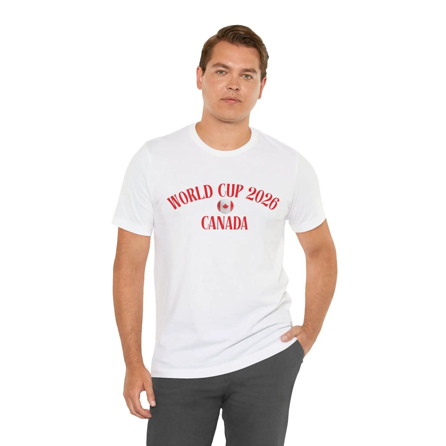 World Cup 2026 Canada T-Shirt — Canadian Soccer Fan Tee by Printify