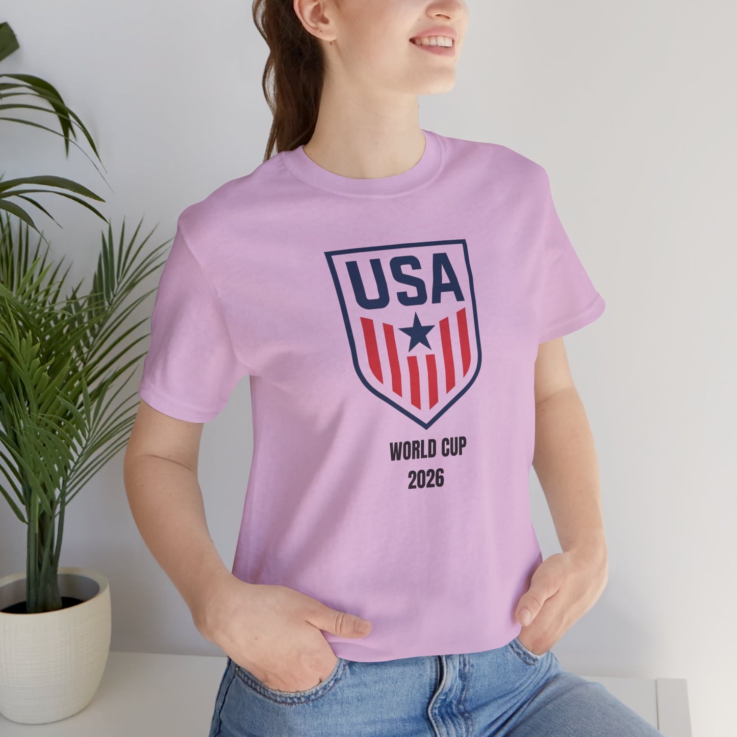 USA World Cup 2026 Unisex Cotton Crew Tee