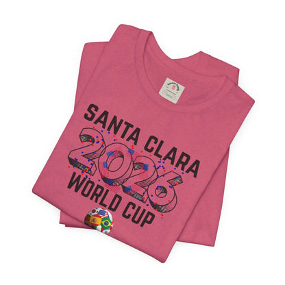 Santa Clare World Cup 2026 Unisex Cotton Crew Tee by Printify