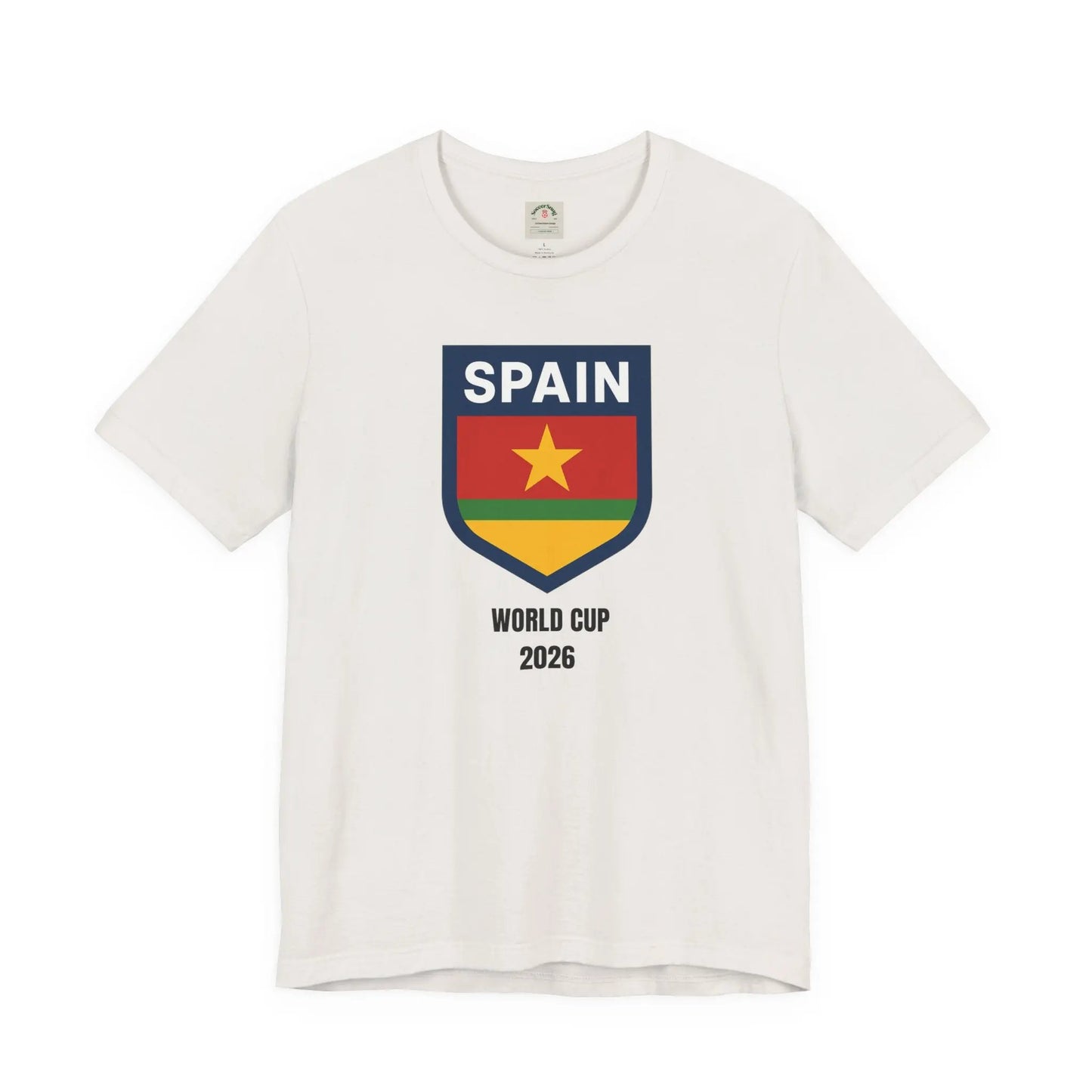 Spain World Cup 2026 Unisex Cotton Crew Tee by Printify