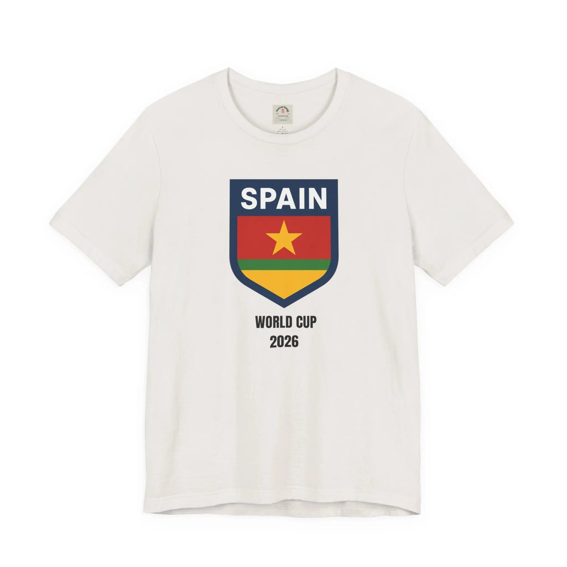 Spain World Cup 2026 Unisex Cotton Crew Tee by Printify