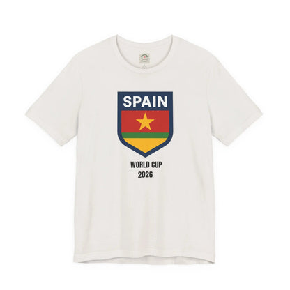 Spain World Cup 2026 Unisex Cotton Crew Tee by Printify