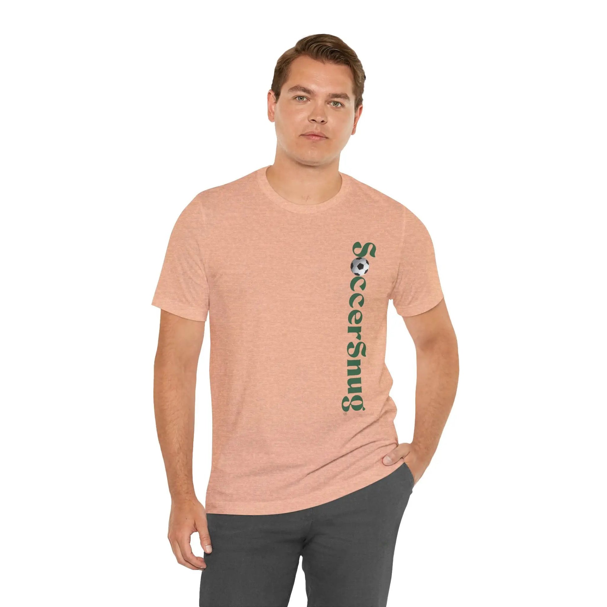 SoccerSnug Unisex Soccer Jersey Short Sleeve Tee by Printify
