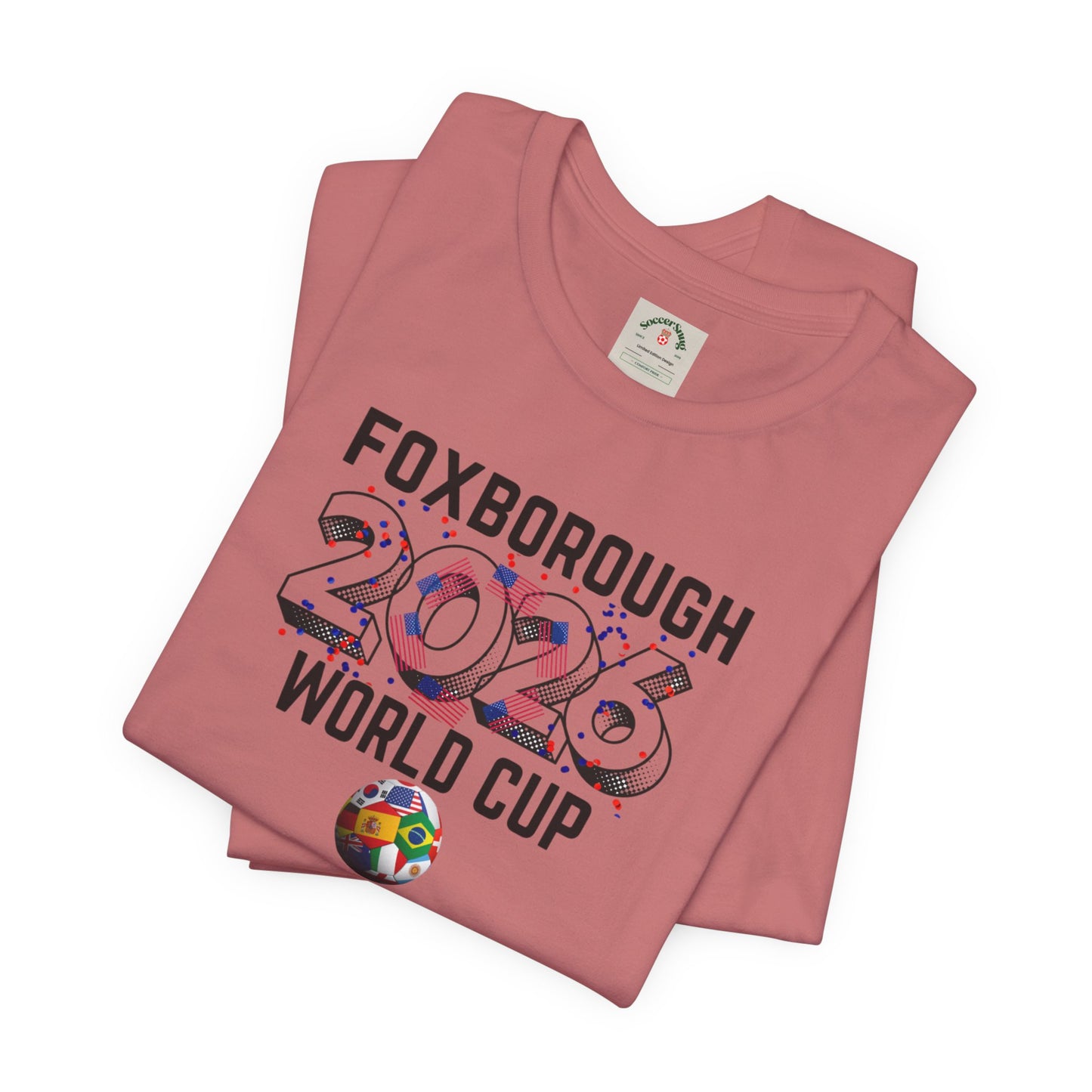 Fox Borough World Cup 2026 Host Unisex Cotton Crew Tee