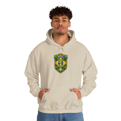 Brazil World Cup 2026 Hooded Sweatshirt by Printify