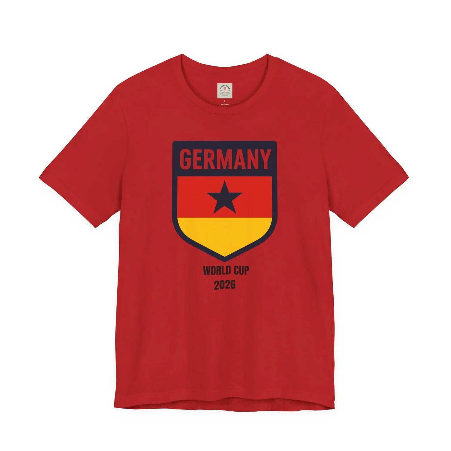 Germany World Cup 2026 Soccer Tee by Printify
