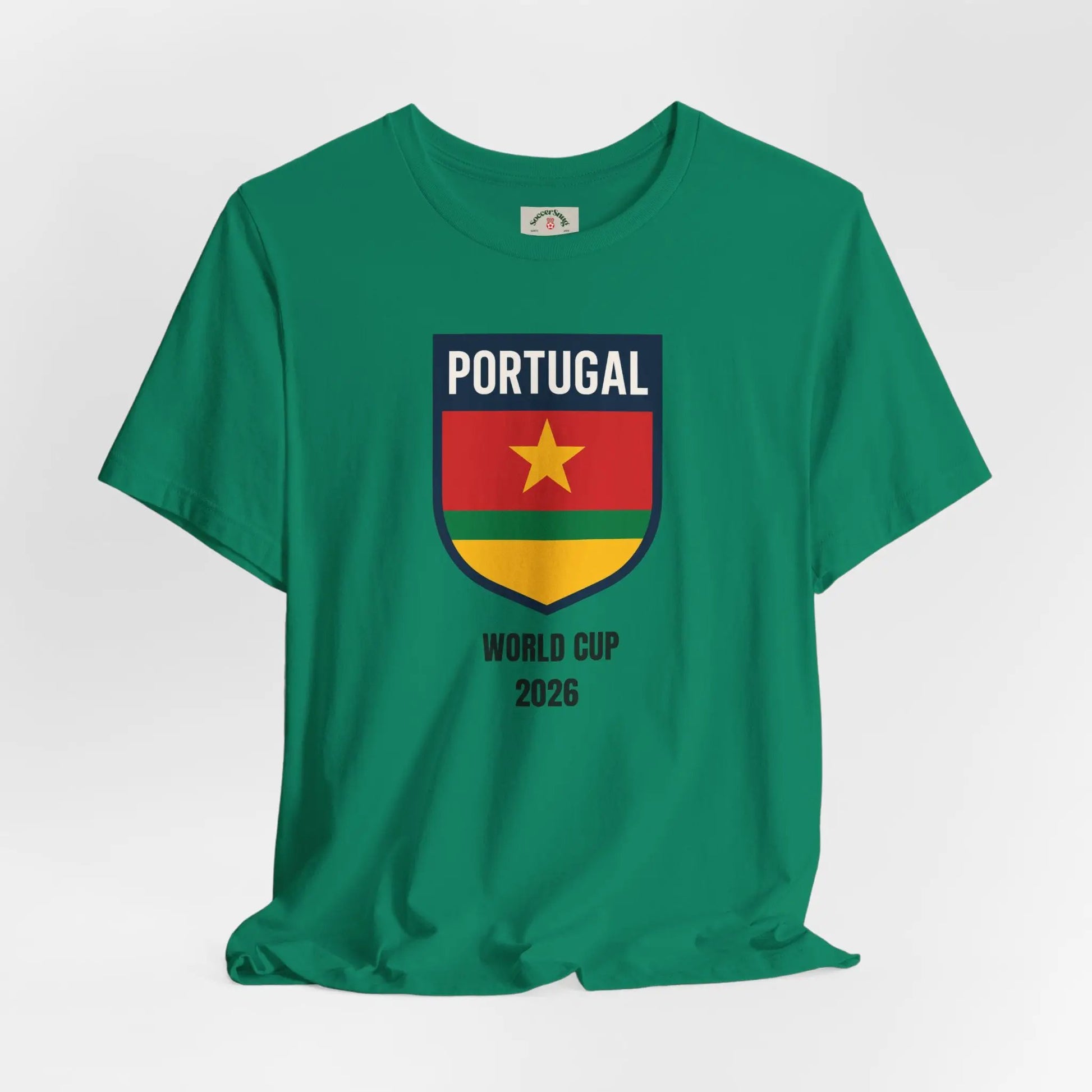 Portugal World Cup 2026 Unisex Cotton Crew Tee by Printify