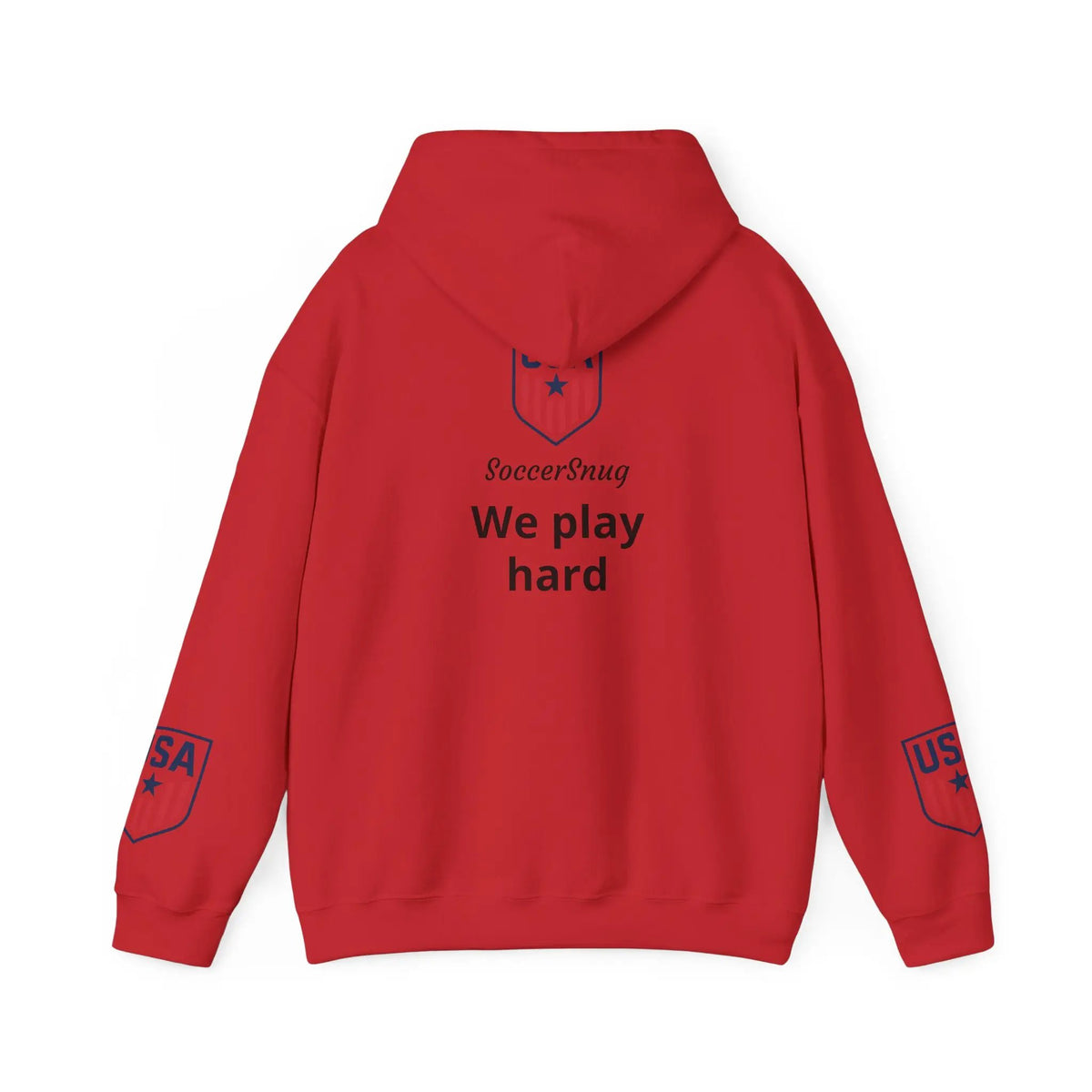Customizable - SoccerSnug Heavy Blend Hoodie Unisex With Front Pocket Drawcord by Printify