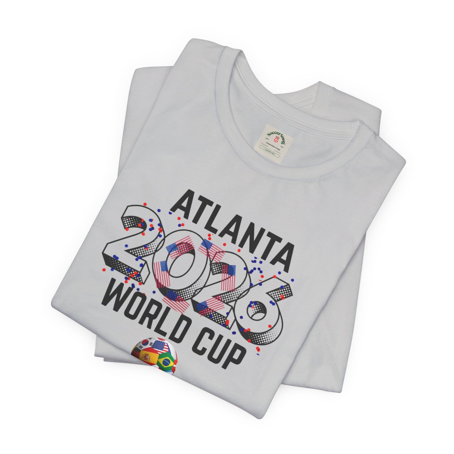 Atlanta 2026 World Cup T-Shirt — Soccer Fan Tee
