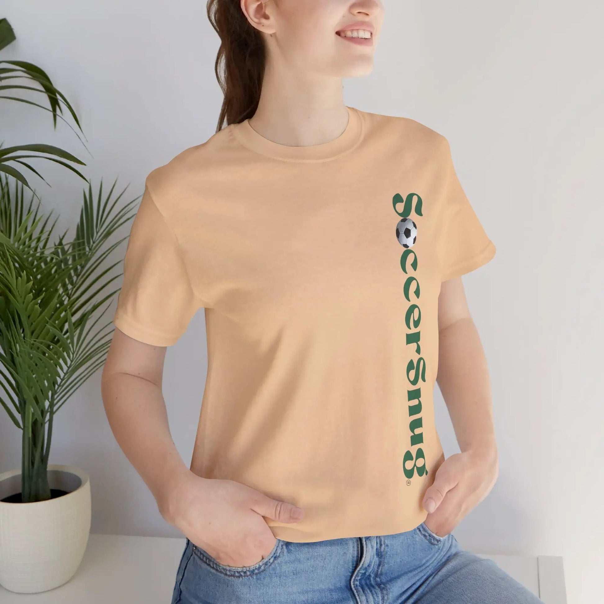SoccerSnug Unisex Soccer Jersey Short Sleeve Tee by Printify