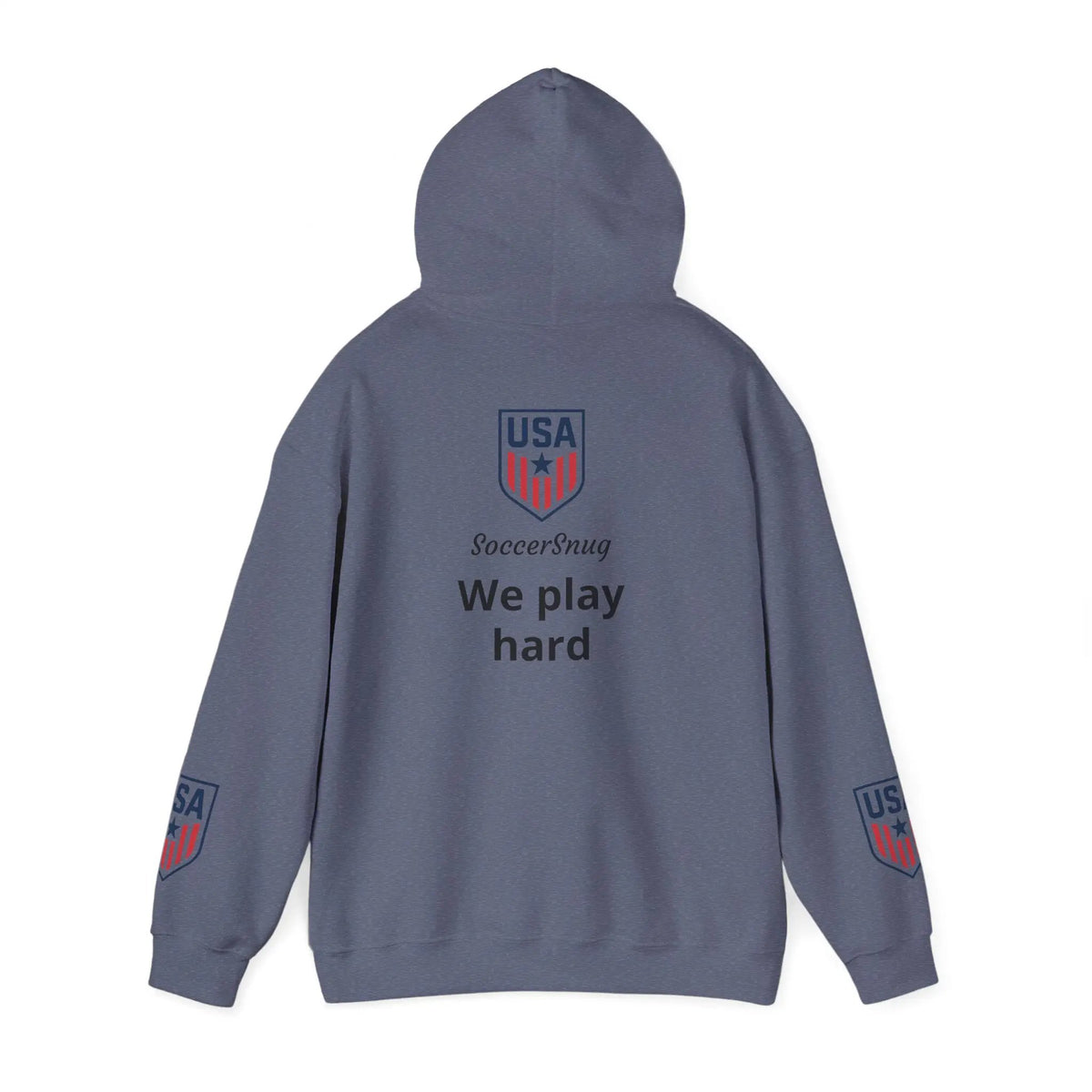 Customizable - SoccerSnug Heavy Blend Hoodie Unisex With Front Pocket Drawcord by Printify