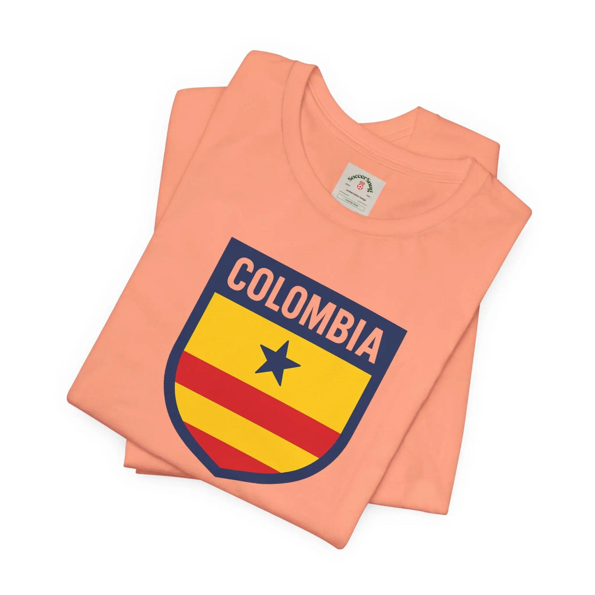 Columbia World Cup 2026 Unisex Cotton Crew Tee by Printify