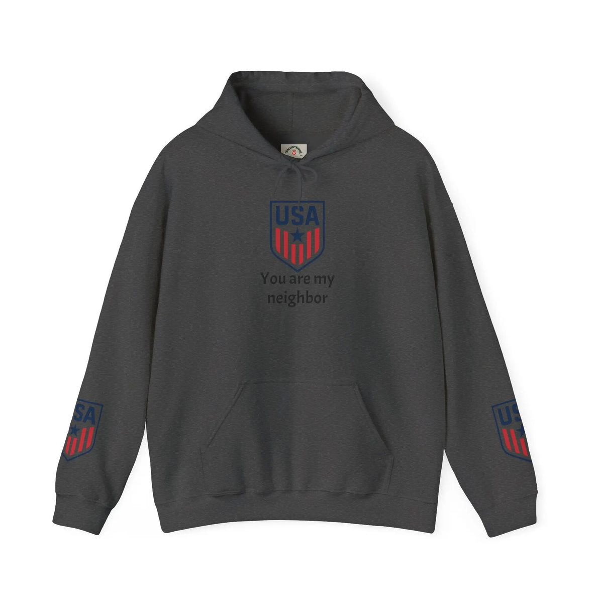 Customizable - SoccerSnug Heavy Blend Hoodie Unisex With Front Pocket Drawcord by Printify