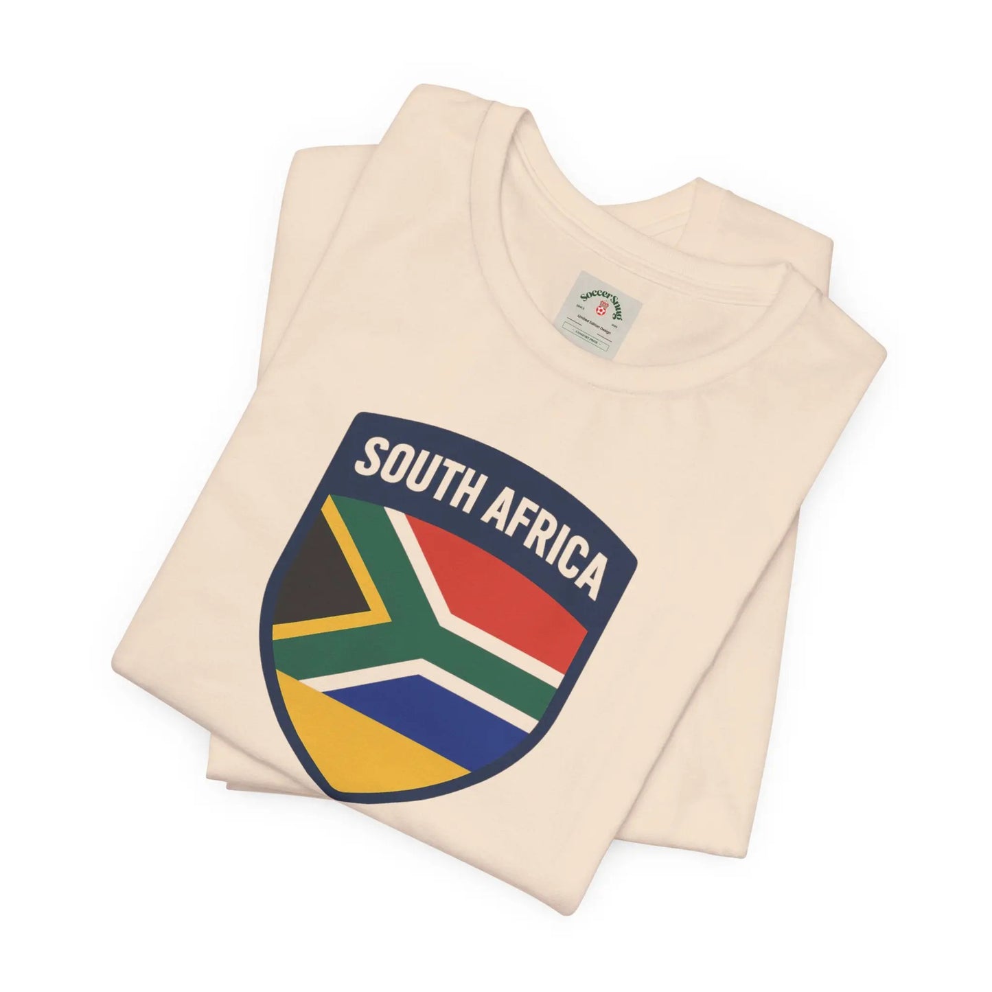 South Africa World Cup 2026 Unisex Cotton Crew Tee by Printify