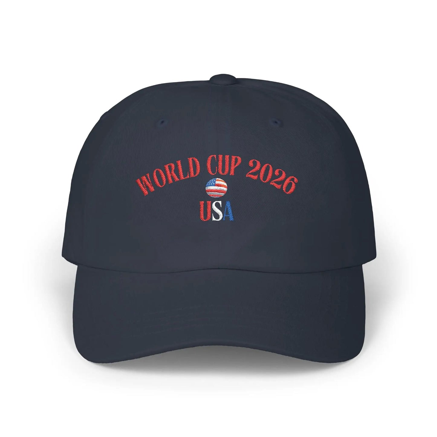 World Cup 2026 USA Dad Cap Patriotic Baseball Hat Vintage Style by Printify