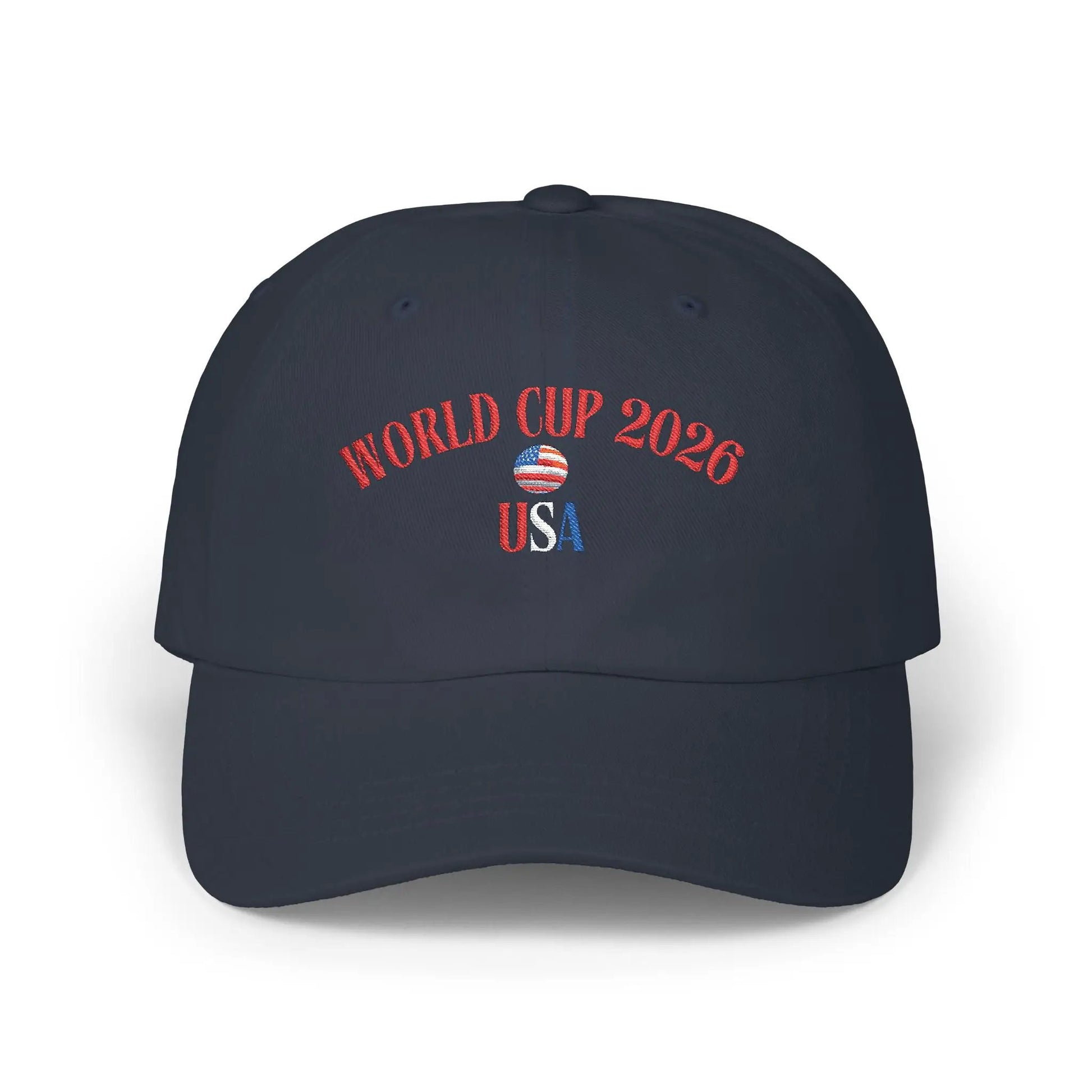 World Cup 2026 USA Dad Cap Patriotic Baseball Hat Vintage Style by Printify
